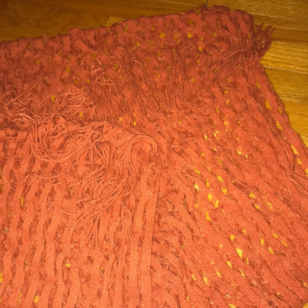 Orange scarf